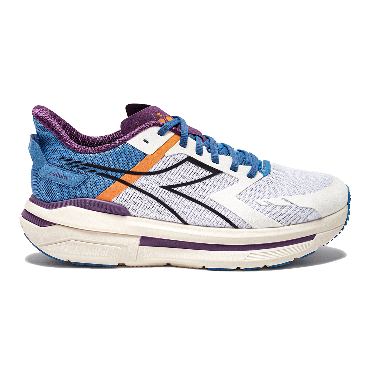 Diadora Cellula — Black - Whisper White — Size D — Width 8 — Alternate View 18