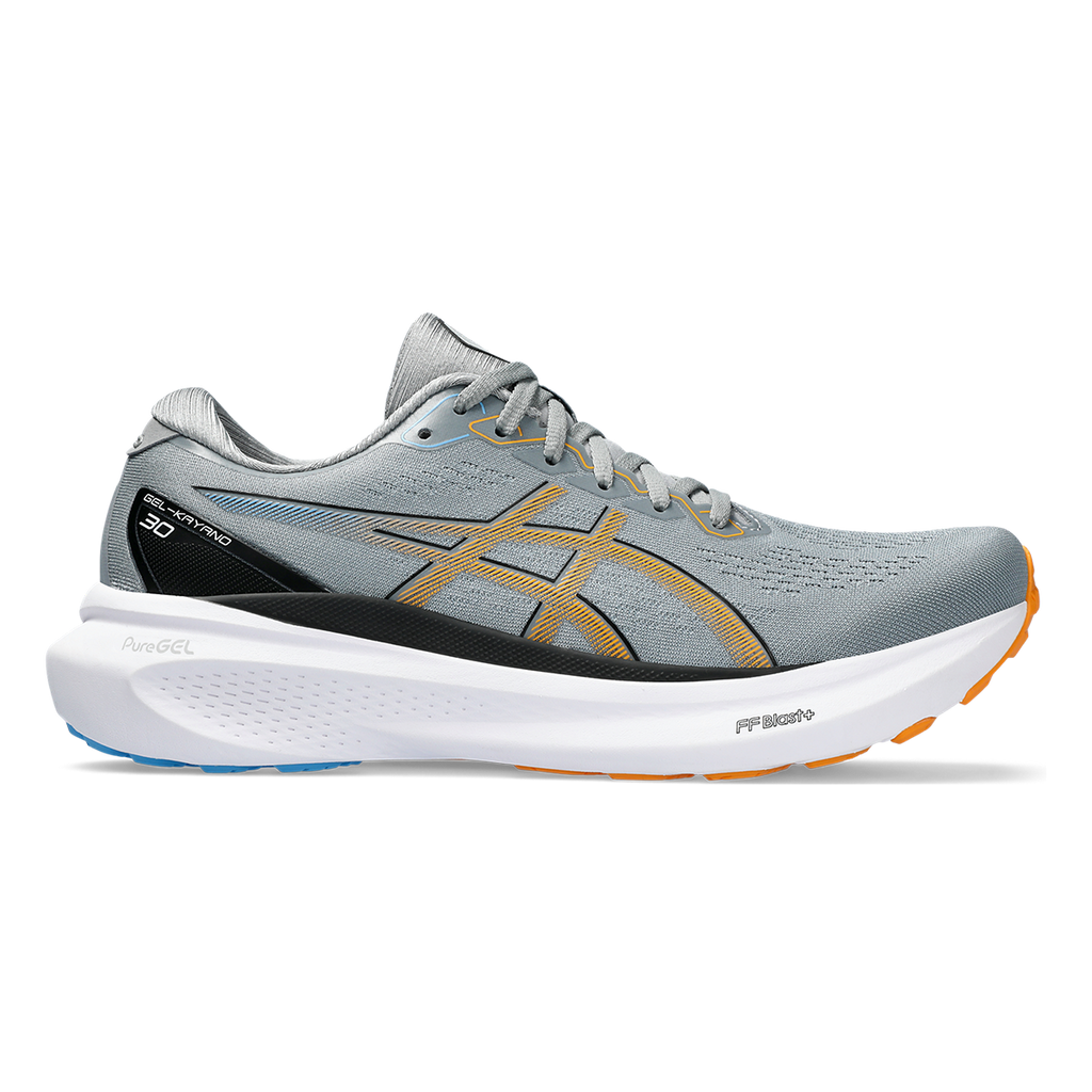 Asics Gel Kayano 30 — Sheet Rock - Fellow Yellow — Size D — Width 15 — Front View