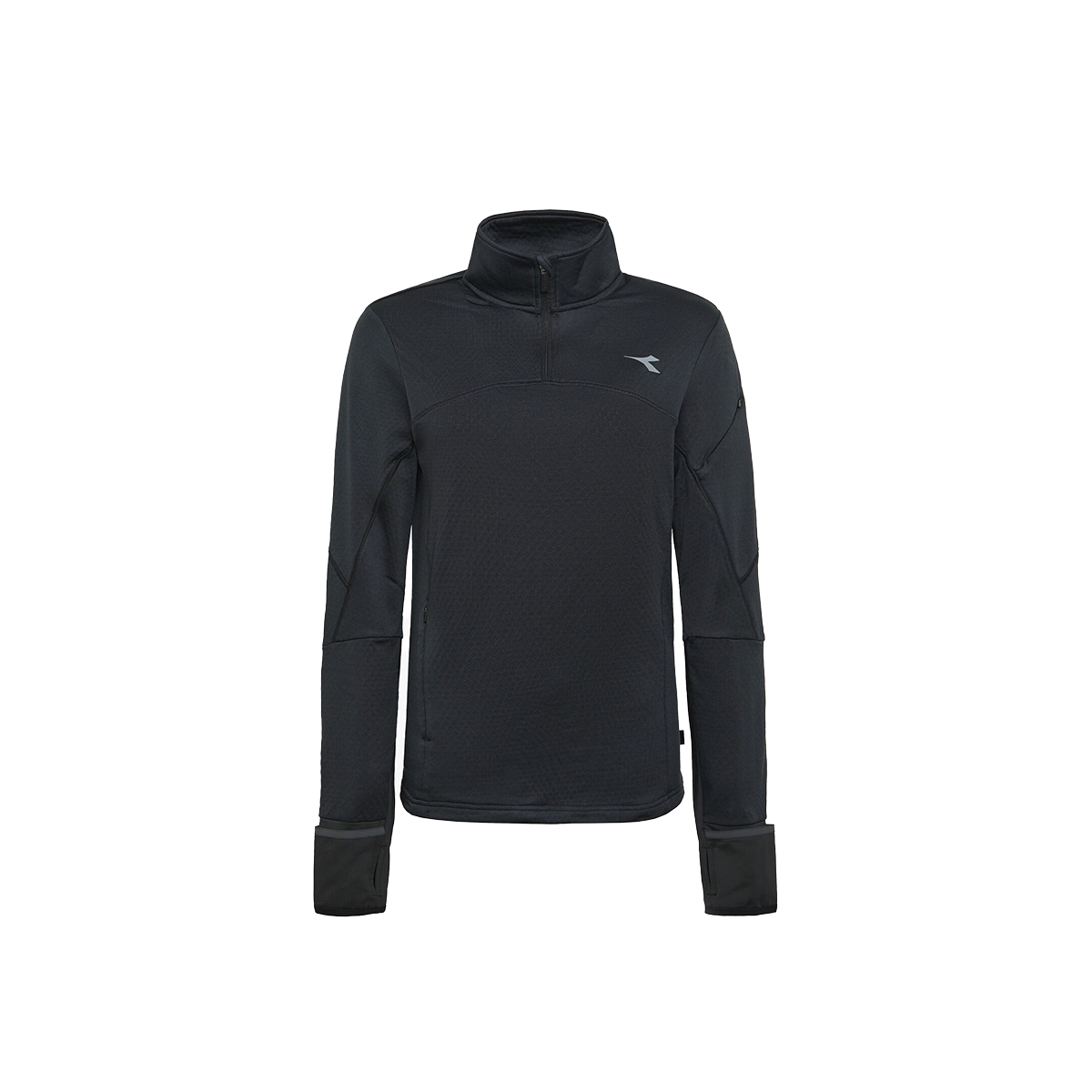 Diadora Warm Up Winter Protection Pullover — Black — Size Small — Alternate View 13