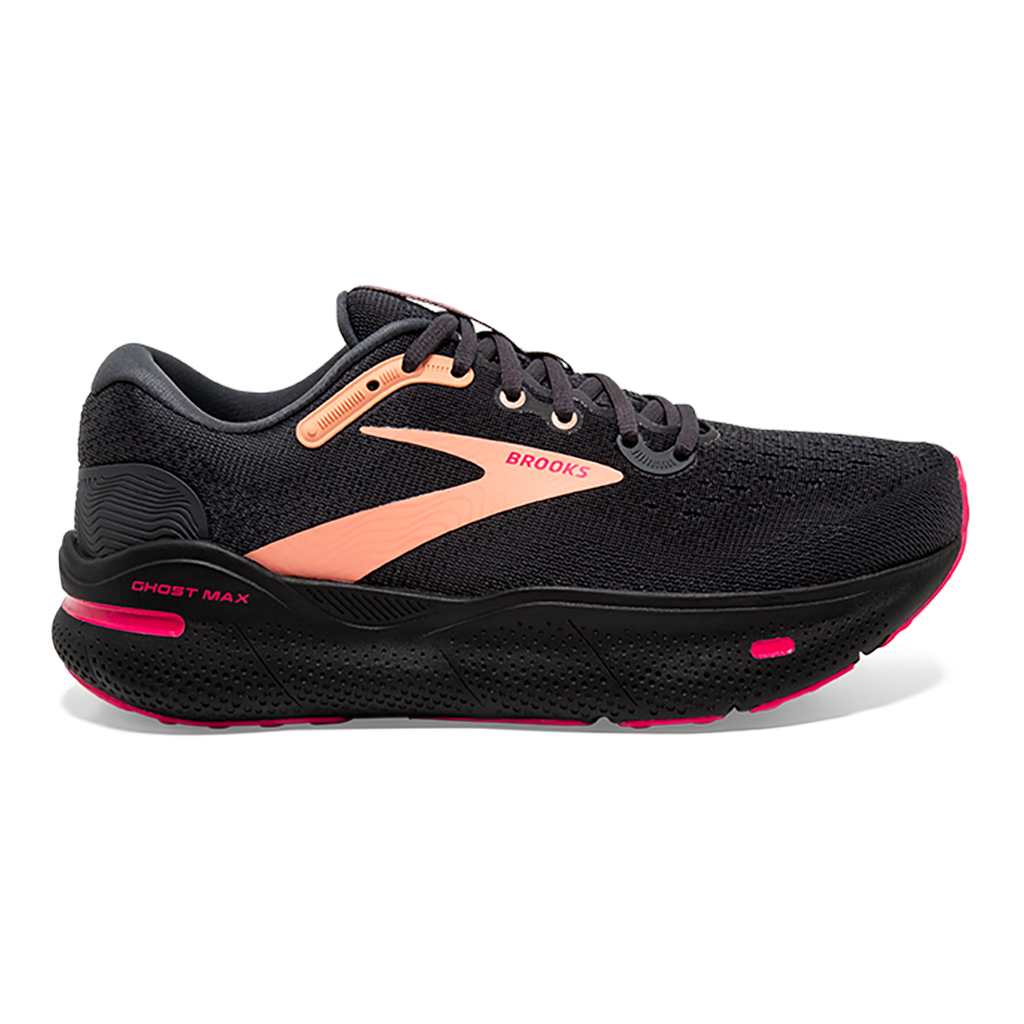 Brooks Ghost Max — Black - Black - Ebony — Size 2E — Width 7.5 — Alternate View 9