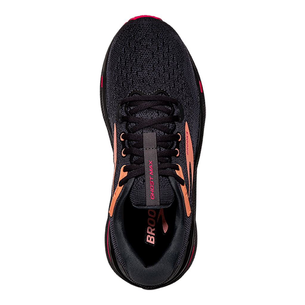 Brooks Ghost Max — Black - Black - Ebony — Size 2E — Width 7.5 — Alternate View 11