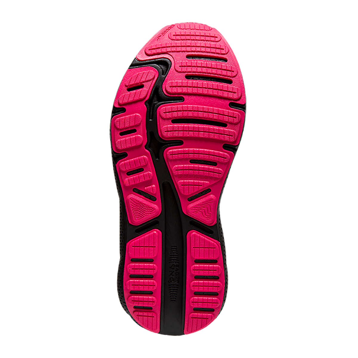Brooks Ghost Max — Black - Black - Ebony — Size 2E — Width 7.5 — Alternate View 12