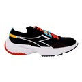 Diadora Equipe Corsa — Black - White - Saffron — Size D — Width 8 — Front View