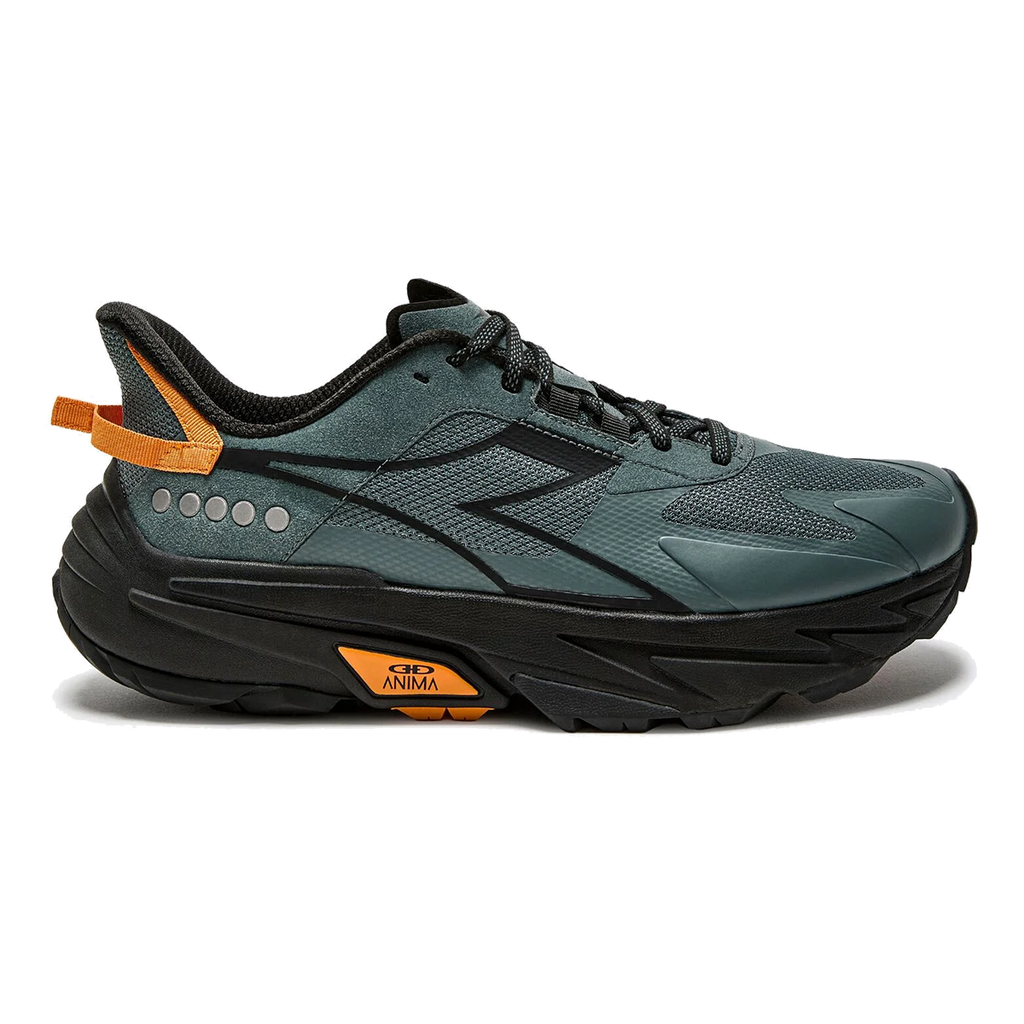 Diadora Equipe Sestriere-XT — Balsam Green - Black — Size D — Width 9 — Front View