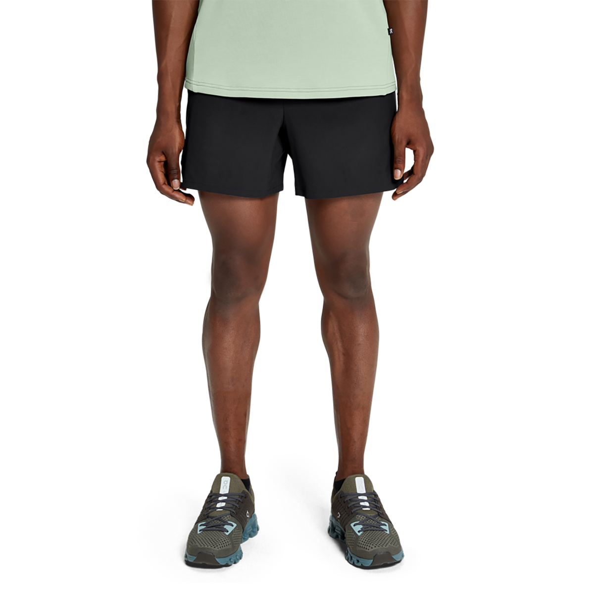 On Essential Shorts — Taiga — Size Medium — Front View