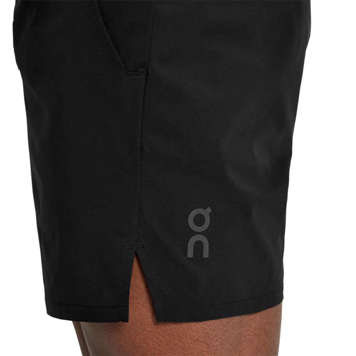 On Essential Shorts — Taiga — Size Medium — Lifestyle View