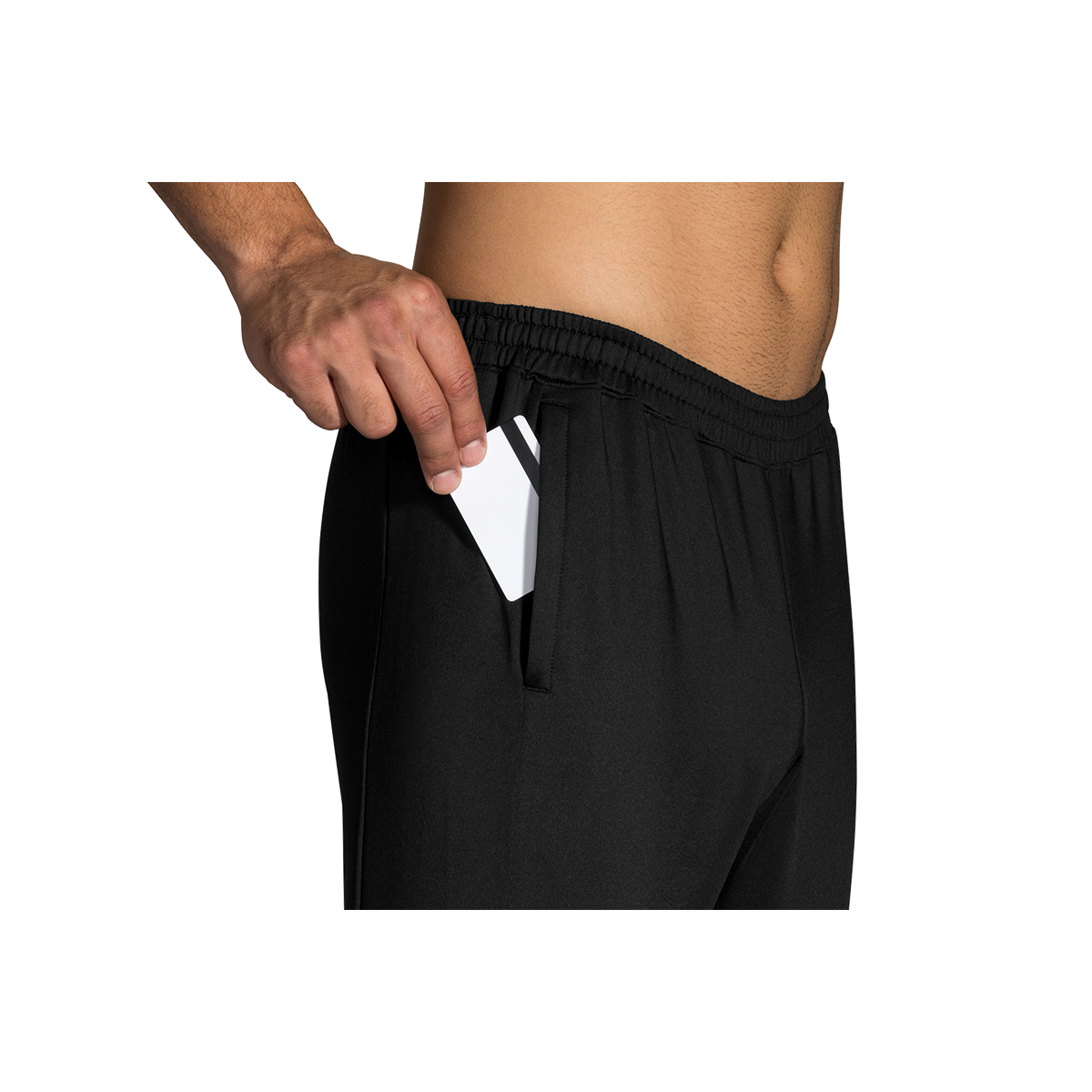 Brooks Spartan Jogger — Black — Size Small — Detail View
