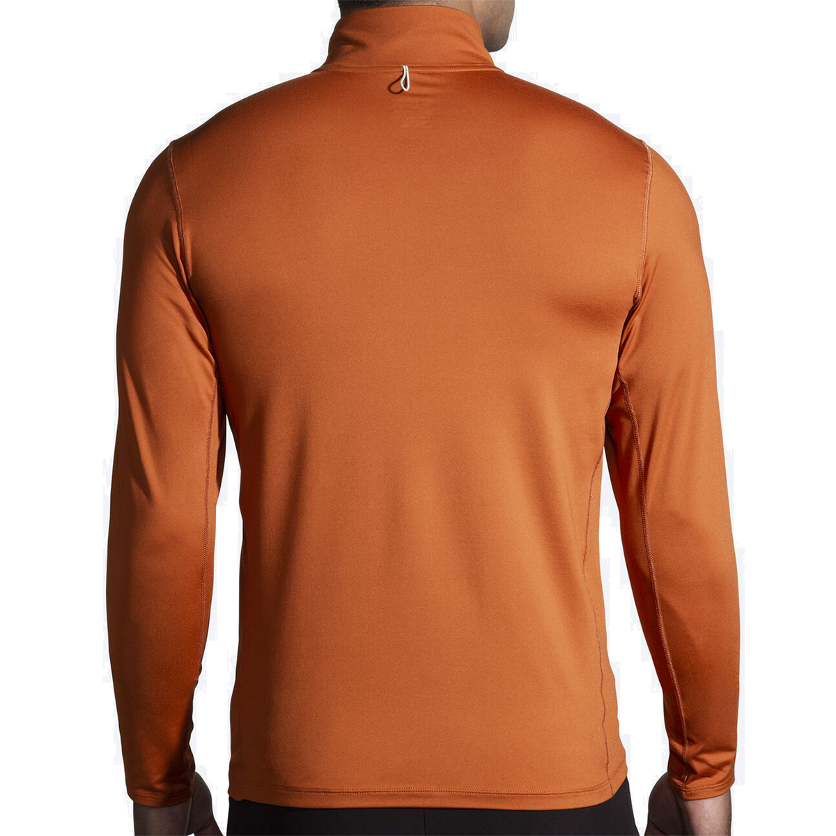 Brooks Dash 1/2 Zip 2.0 — Heather Sage — Size Small — Back View