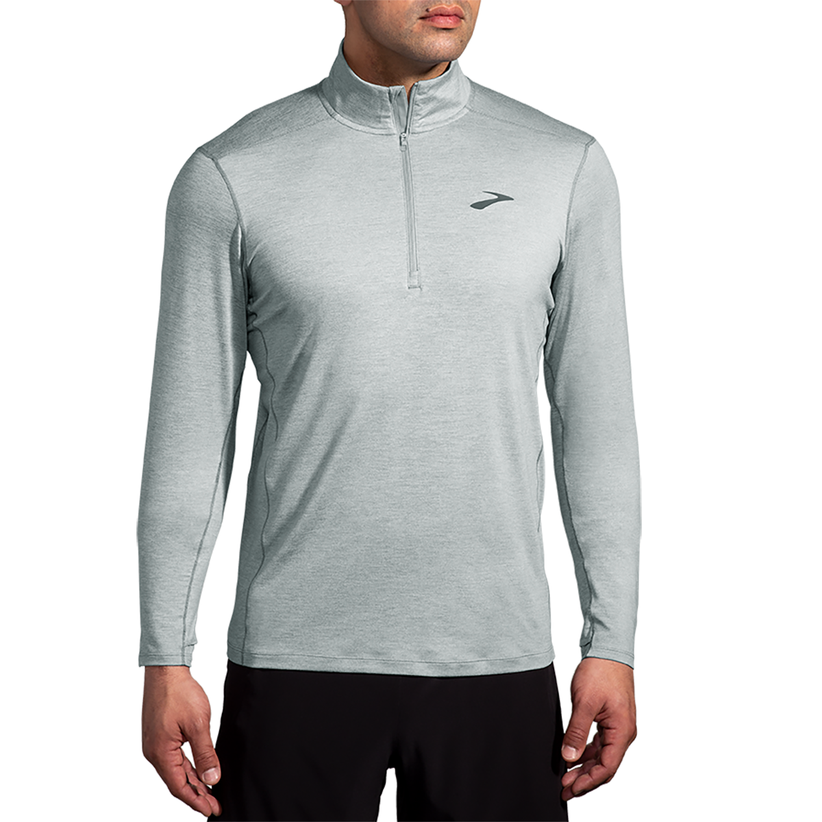 Brooks Dash 1/2 Zip 2.0 — Heather Sage — Size Small — Alternate View 13