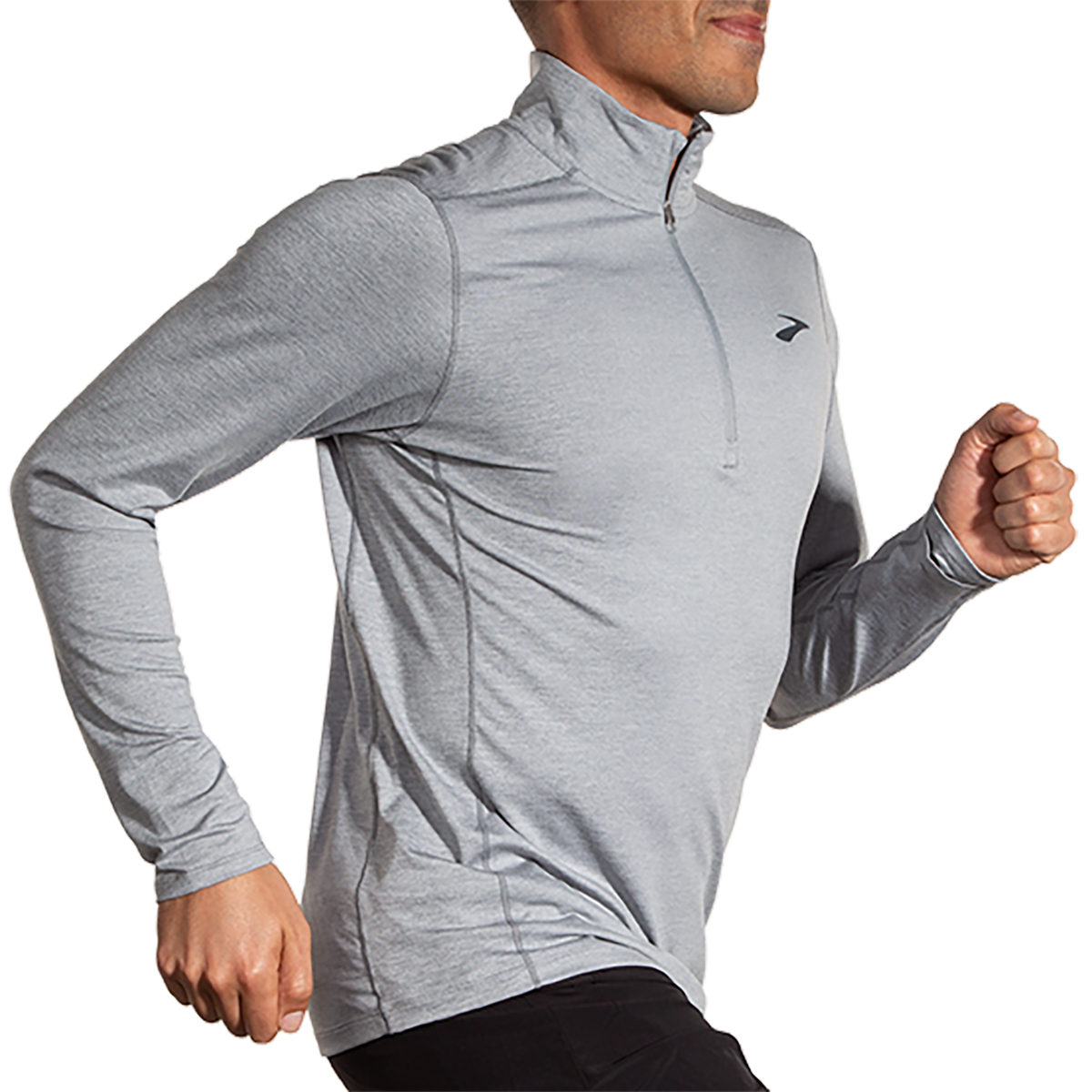 Brooks Dash 1/2 Zip 2.0 — Heather Sage — Size Small — Alternate View 14