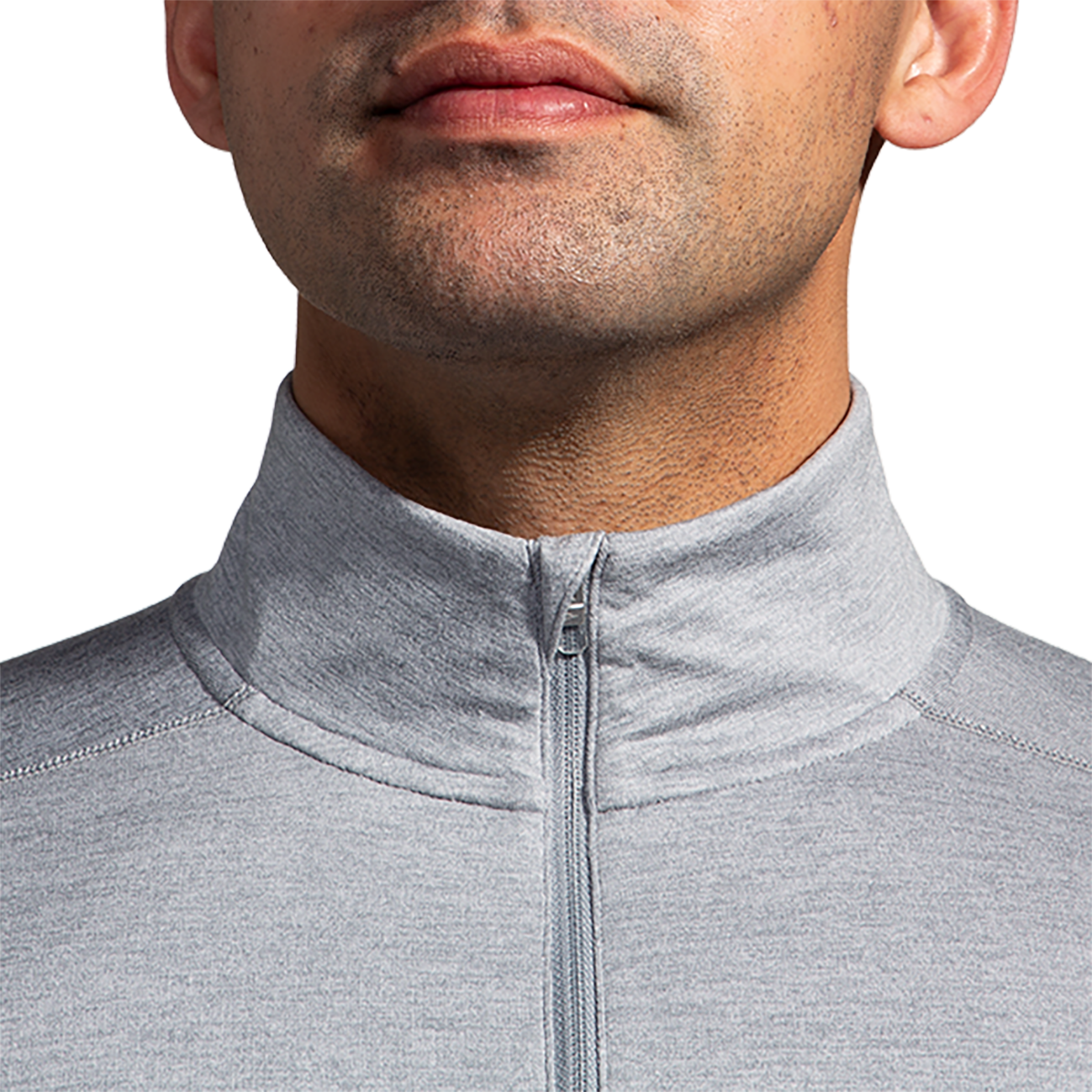 Brooks Dash 1/2 Zip 2.0 — Heather Sage — Size Small — Alternate View 16