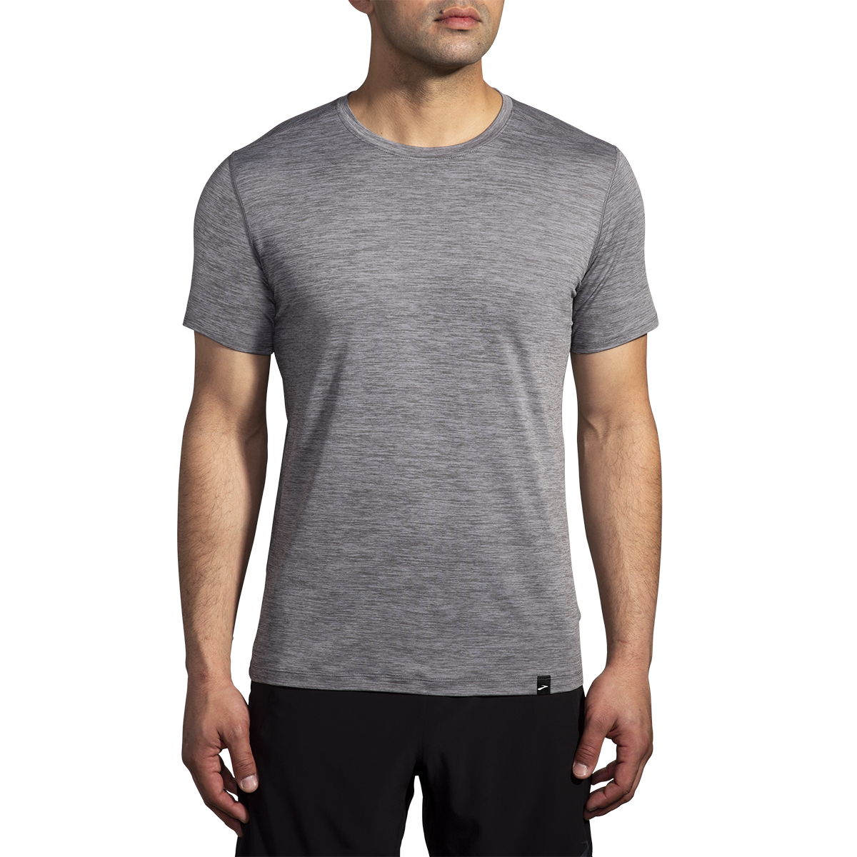 Brooks Luxe Shortsleeve — Heather Cosmic Crisp — Size XSmall — Alternate View 8