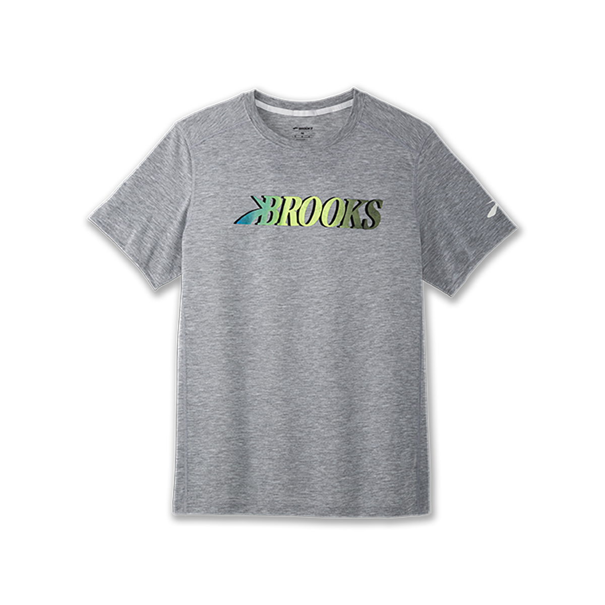 Brooks Distance Short Sleeve 3.0 — Heather Ash - Run USA 24 — Size XSmall — Alternate View 8