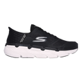 Max  Cushioning Premier ASCE — Black - White — Size D — Width 8 — Front View