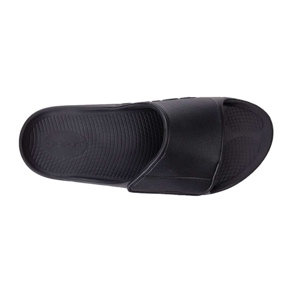 Oofos OOahh Sport Flex — Matte Black — Size D — Width 4 M / 6 W — Alternate View 17