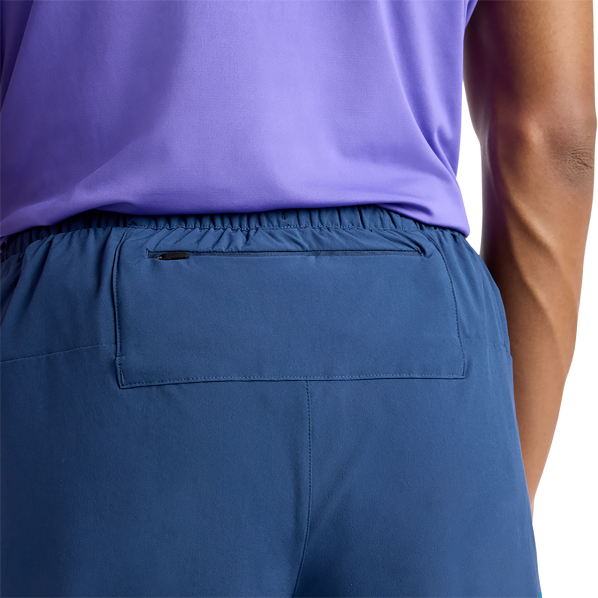 New Balance RC Essential Short 5 — Black — Size Small — Detail View