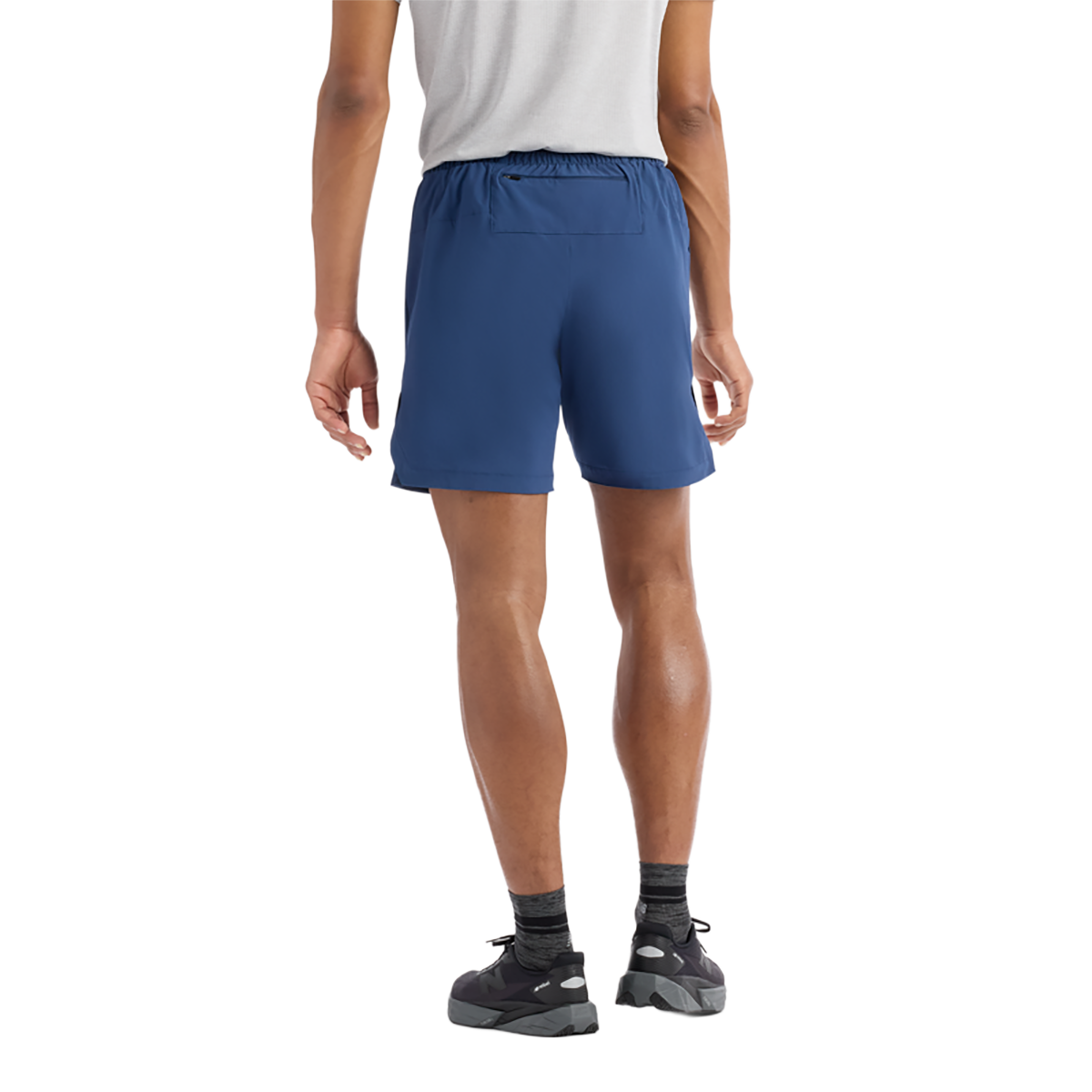 New Balance RC Essential Short 7 — Nb Navy — Size Small — Back View