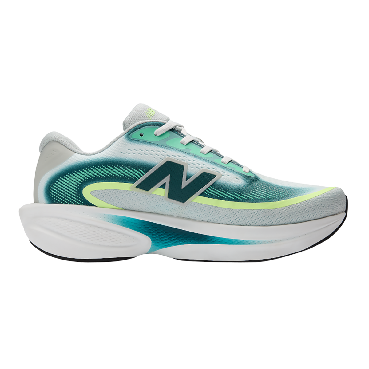 New Balance Ellipse v1 — White — Size D — Width 7 — Detail View