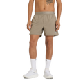 New Balance AC Lined Short 5 — Brown — Size Large — Front View