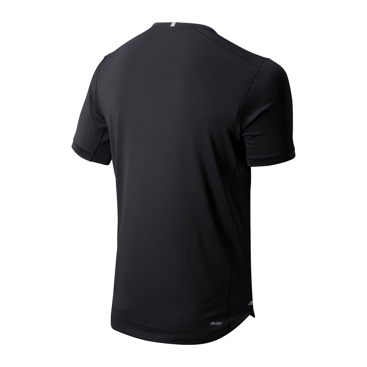 New Balance Seasonless Shortsleeve — Black — Size Small — Side View