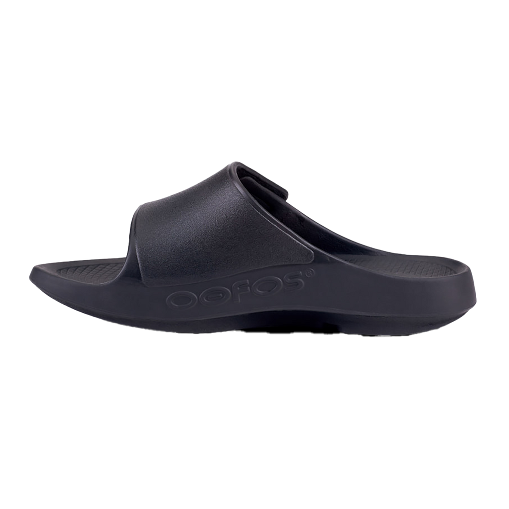 Oofos OOahh Sport Flex — Matte Black — Size D — Width 4 M / 6 W — Alternate View 16