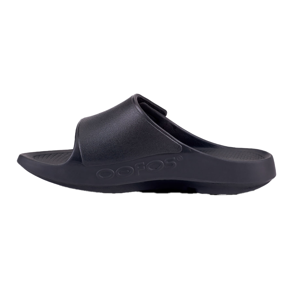 Oofos OOahh Sport Flex — Matte Black — Size D — Width 4 M / 6 W — Alternate View 16