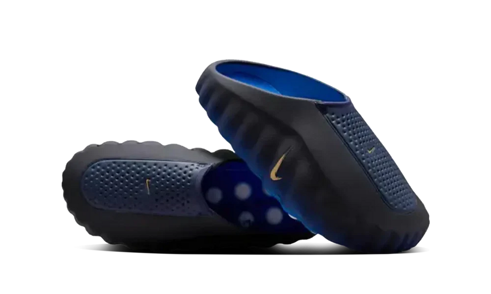 Nike Mind 001 Slide — Blackened Blue Game Royal — Size US M 3.5 - US W 5 — Side View