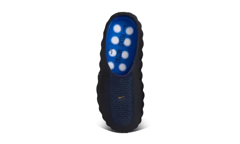 Nike Mind 001 Slide — Blackened Blue Game Royal — Size US M 3.5 - US W 5 — Back View