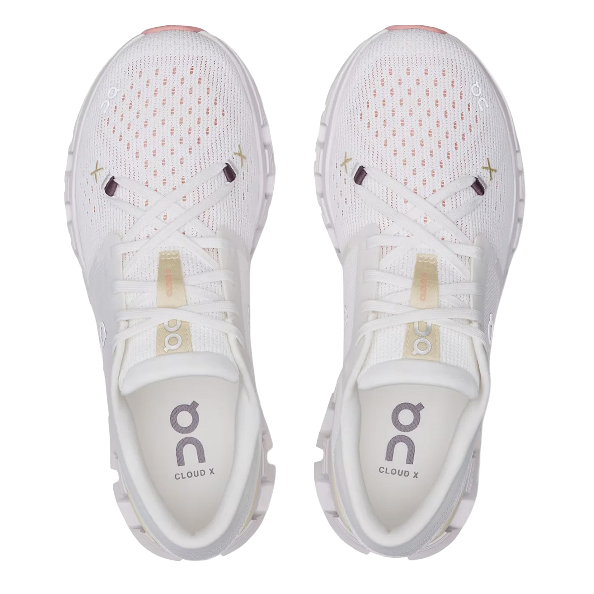 ON Cloud X V4 — Silver - Flame — Size B — Width 10 — Alternate View 31