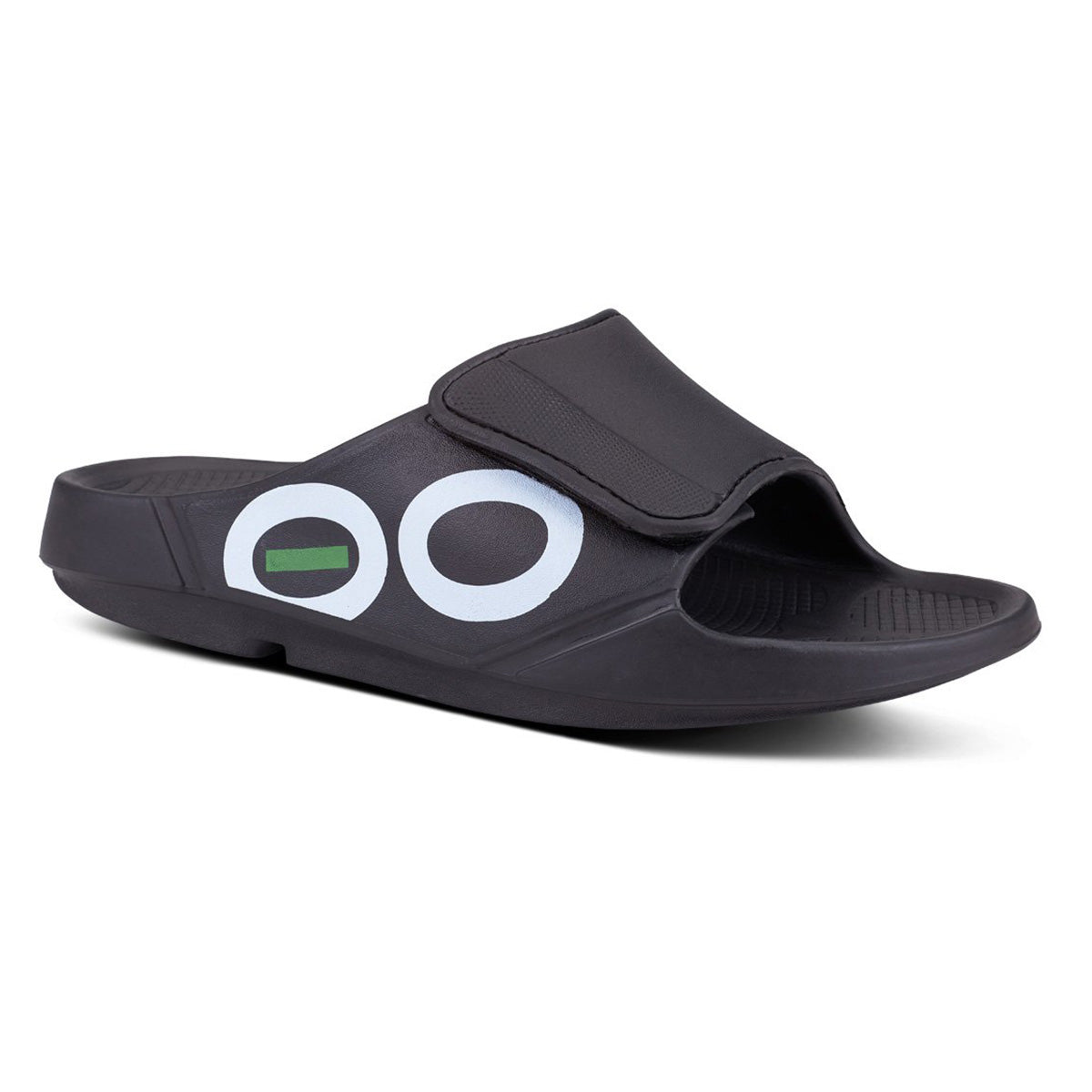 Oofos OOahh Sport Flex — Matte Black — Size D — Width 4 M / 6 W — Alternate View 28