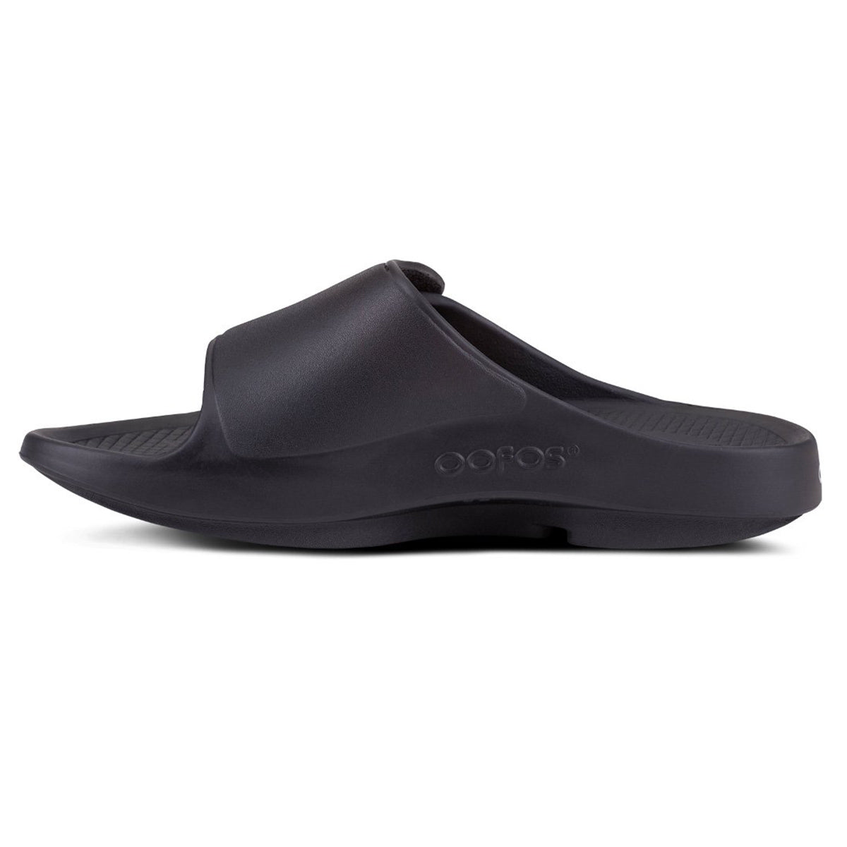Oofos OOahh Sport Flex — Matte Black — Size D — Width 4 M / 6 W — Alternate View 29