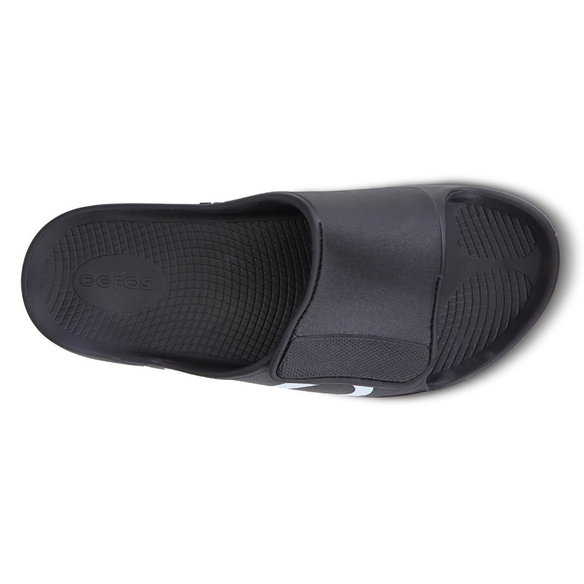 Oofos OOahh Sport Flex — Matte Black — Size D — Width 4 M / 6 W — Alternate View 30