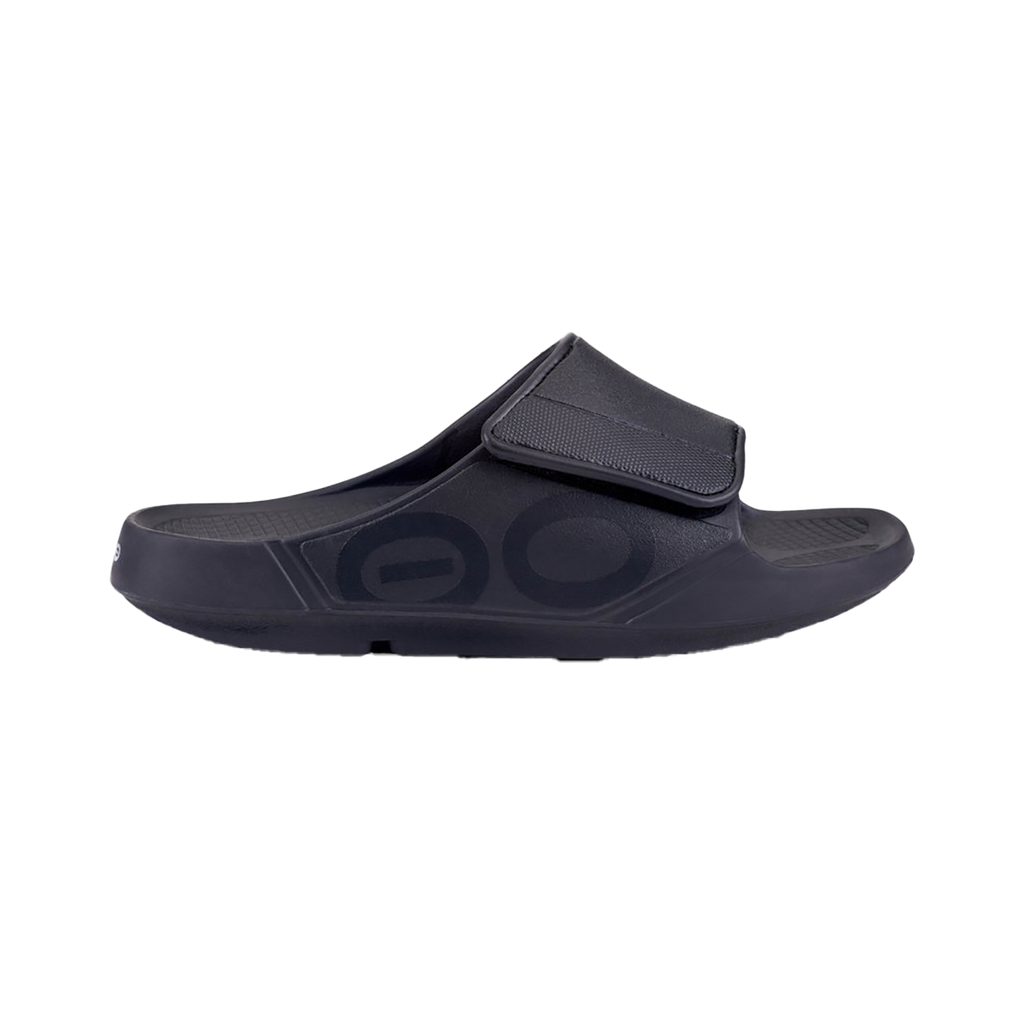 Oofos OOahh Sport Flex — Matte Black — Size D — Width 4 M / 6 W — Alternate View 15