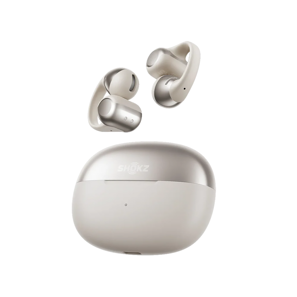 Shokz OpenDots ONE — Grey — Side View