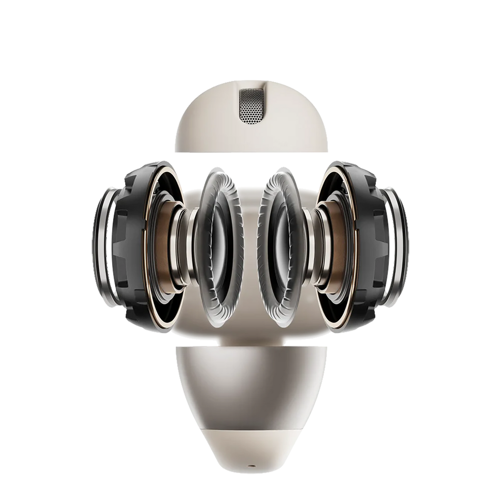 Shokz OpenDots ONE — Grey — Back View