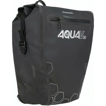 Oxford Aqua V 20L Single QR Pannier Bag - Black