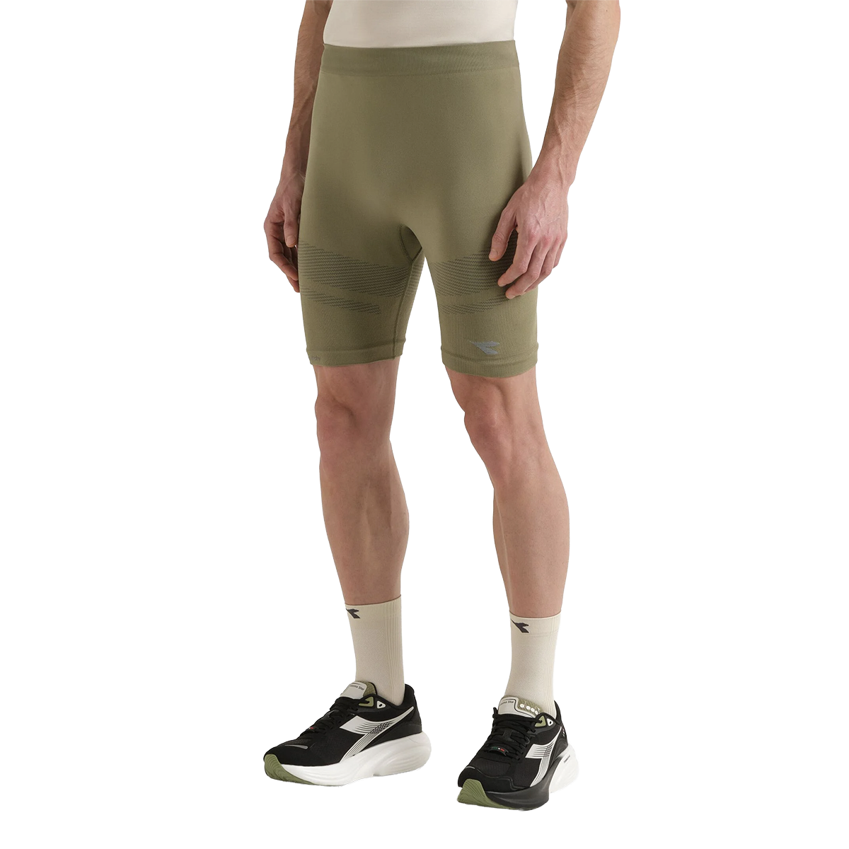 Diadora Shorter Stratouno — Sage Green — Size Large / XLarge — Front View