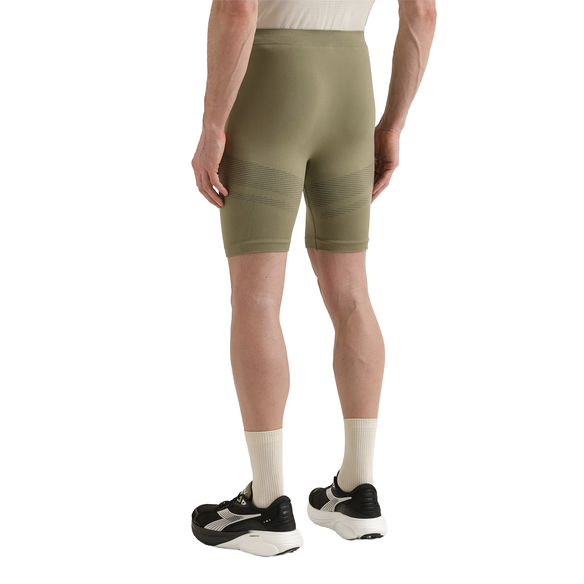 Diadora Shorter Stratouno — Sage Green — Size Large / XLarge — Back View