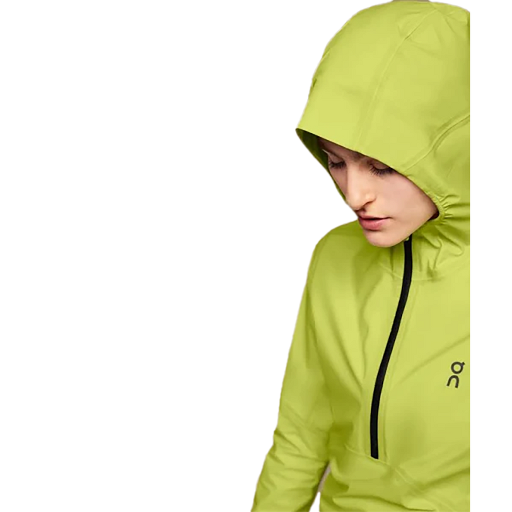 ON Waterproof Anorak — Zest — Size Large — Side View