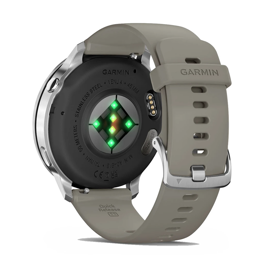 Garmin Venu 4 — Lunar Gold with Bone — Size 41 mm — Alternate View 21
