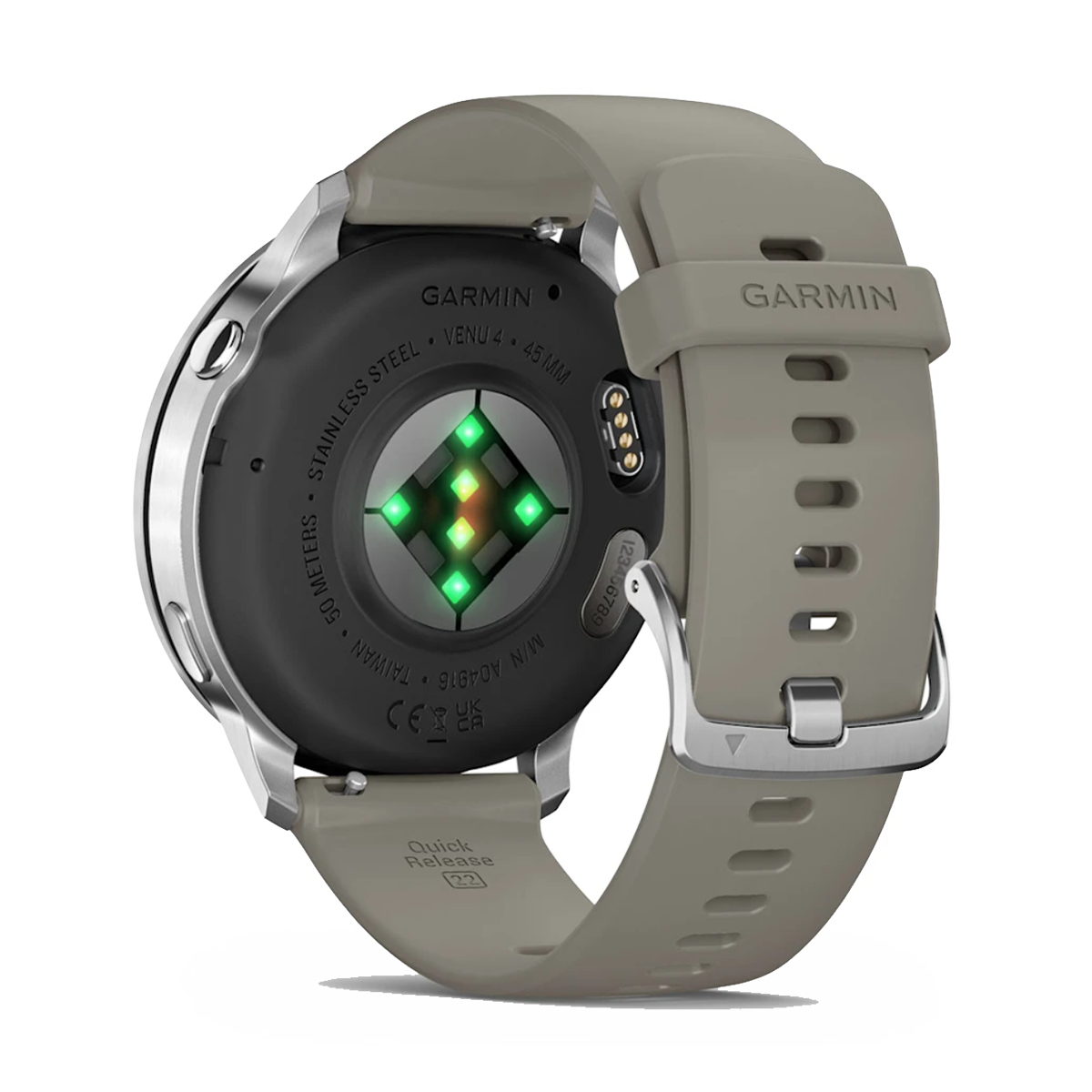 Garmin Venu 4 — Lunar Gold with Bone — Size 41 mm — Alternate View 21