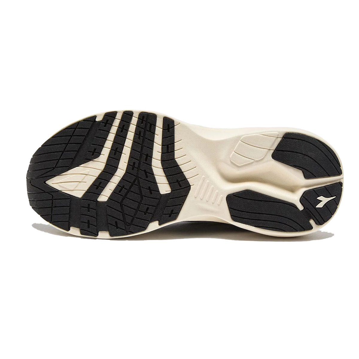 Diadora Nucleo 2 — Silver DD - Whisper White — Size Y — Width 3.5 — Back View