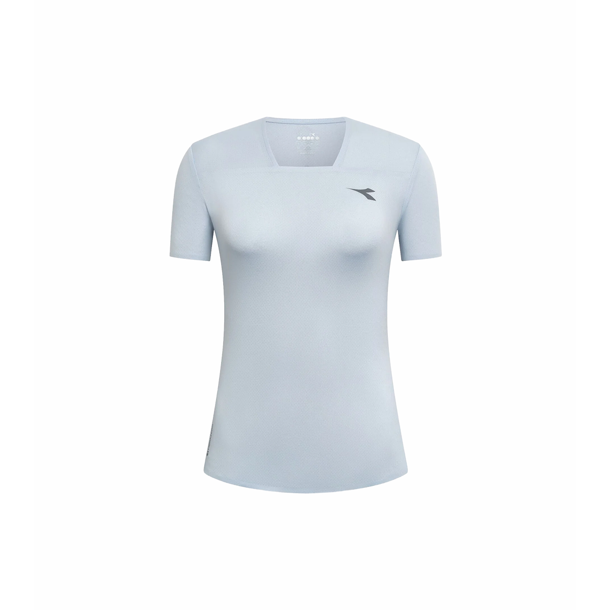 Diadora L. SS T-Shirt Super Light Fibrazero — Peach Cobbler — Size XXSmall — Lifestyle View