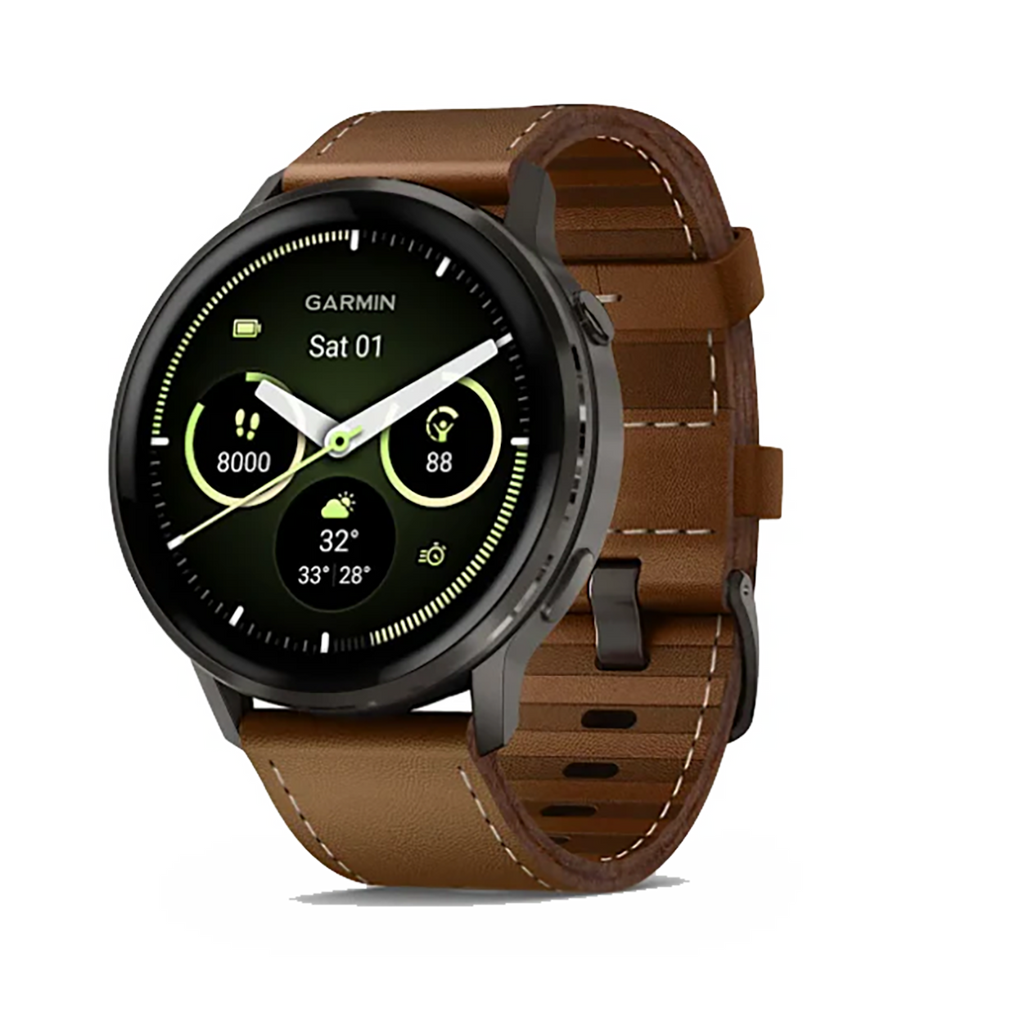 Garmin Venu 4 — Lunar Gold with Bone — Size 41 mm — Alternate View 30