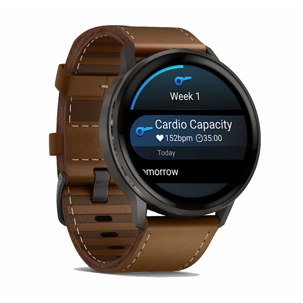 Garmin Venu 4 — Lunar Gold with Bone — Size 41 mm — Alternate View 32
