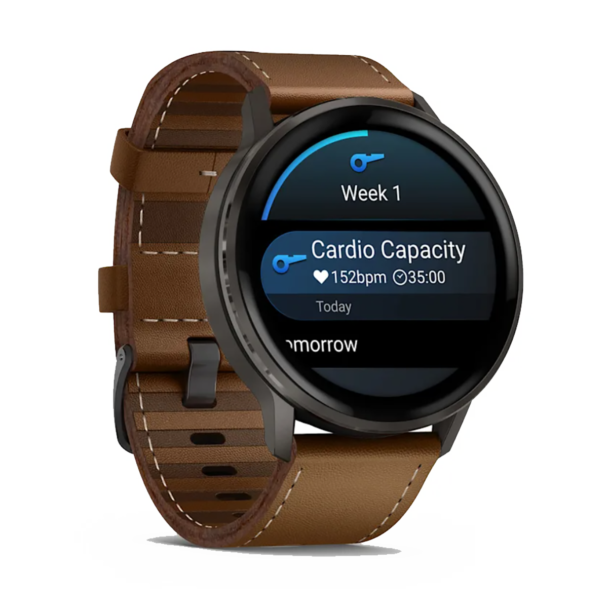 Garmin Venu 4 — Lunar Gold with Bone — Size 41 mm — Alternate View 32