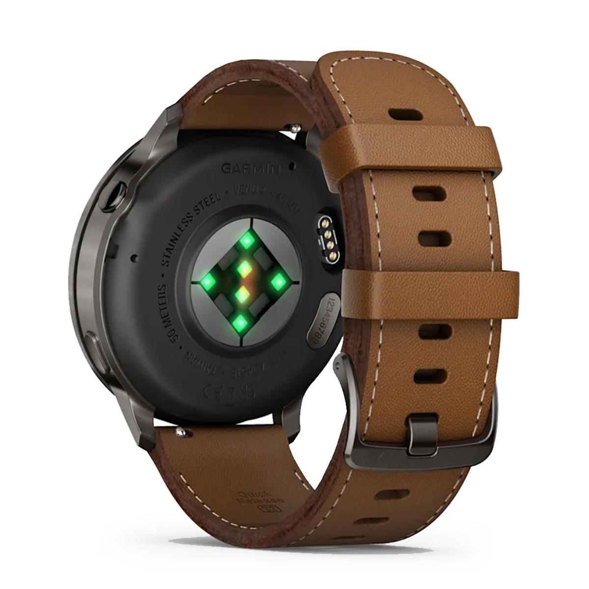 Garmin Venu 4 — Lunar Gold with Bone — Size 41 mm — Alternate View 36