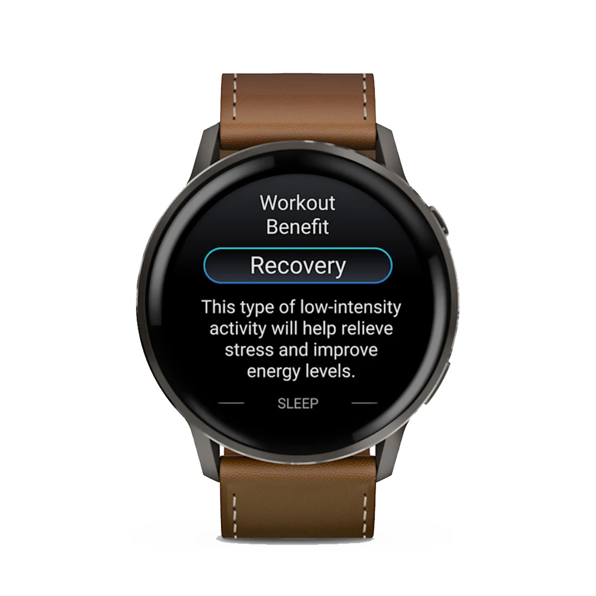 Garmin Venu 4 — Lunar Gold with Bone — Size 41 mm — Alternate View 34