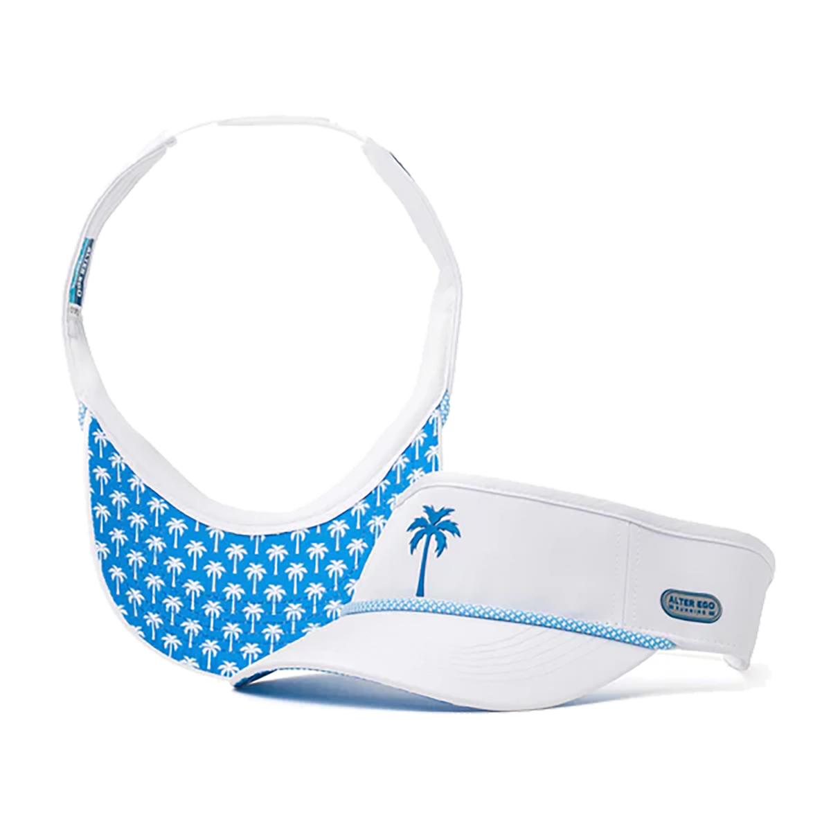 Alter Ego Visor Splash — Green Yellow Palm — Alternate View 10