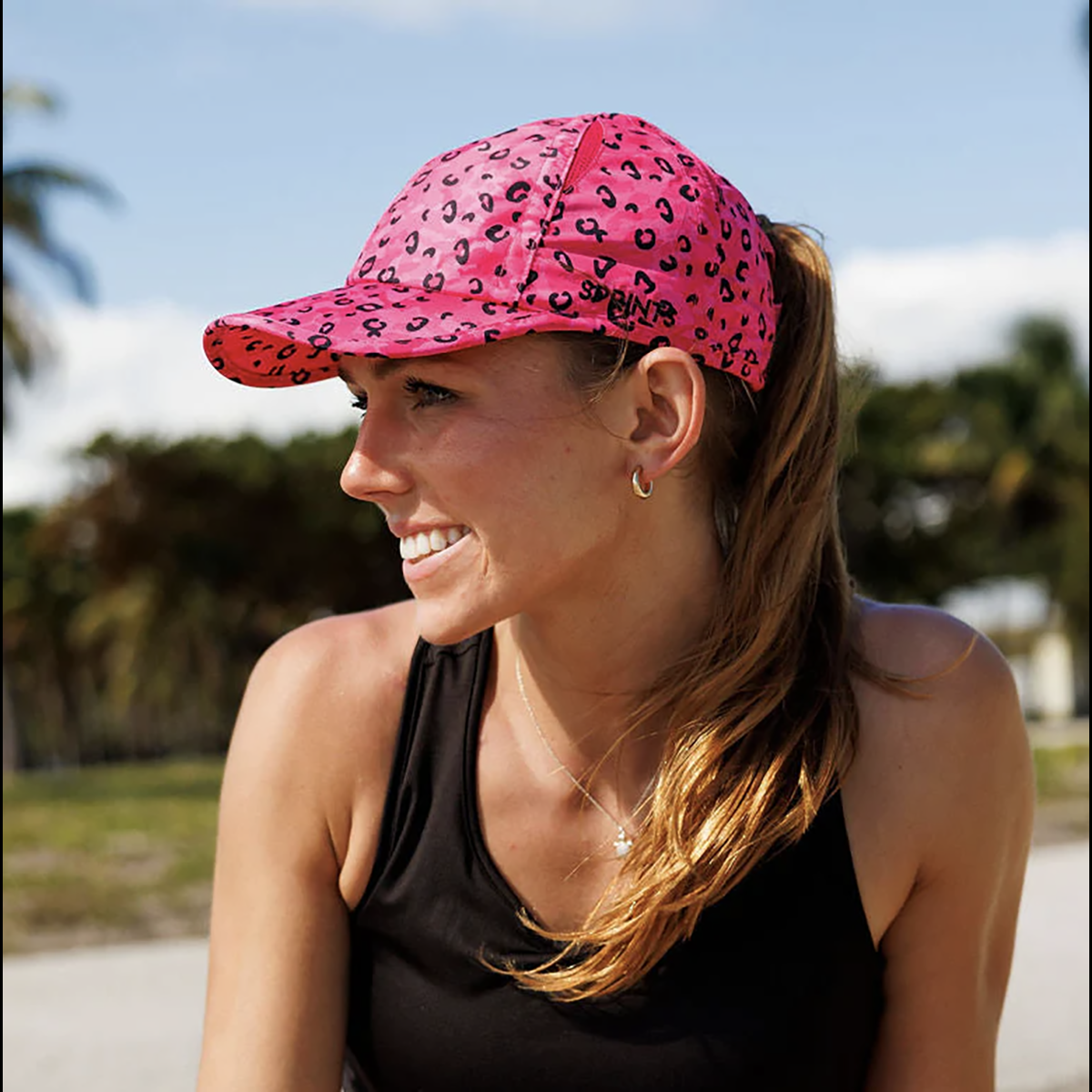 Sprints Ponytail OG Hats — Pickle Peeps — Size One Size — Top View